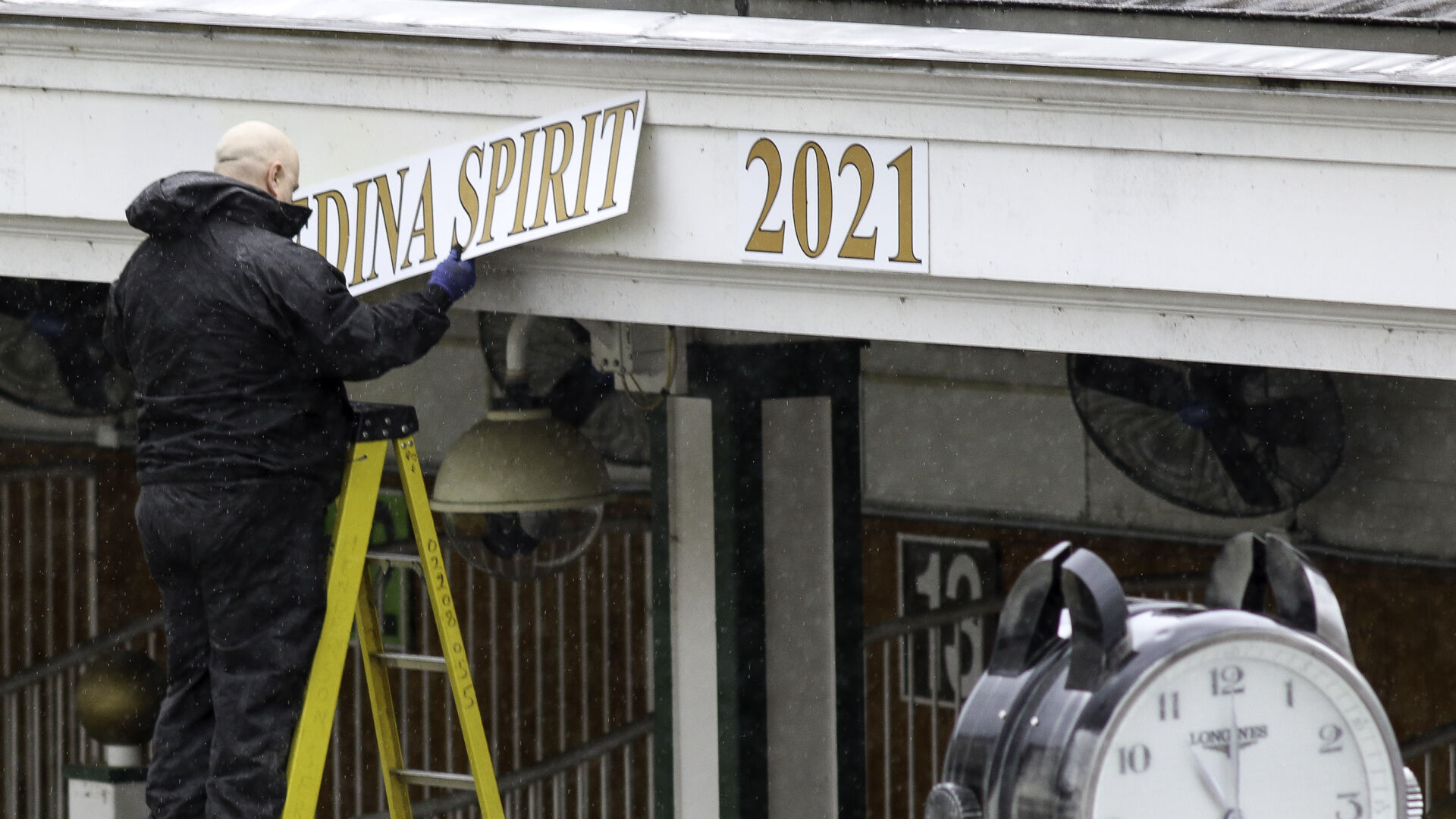 Medina Spirit sign